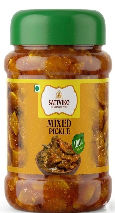 Sattviko Mixed Premium Pickle jar