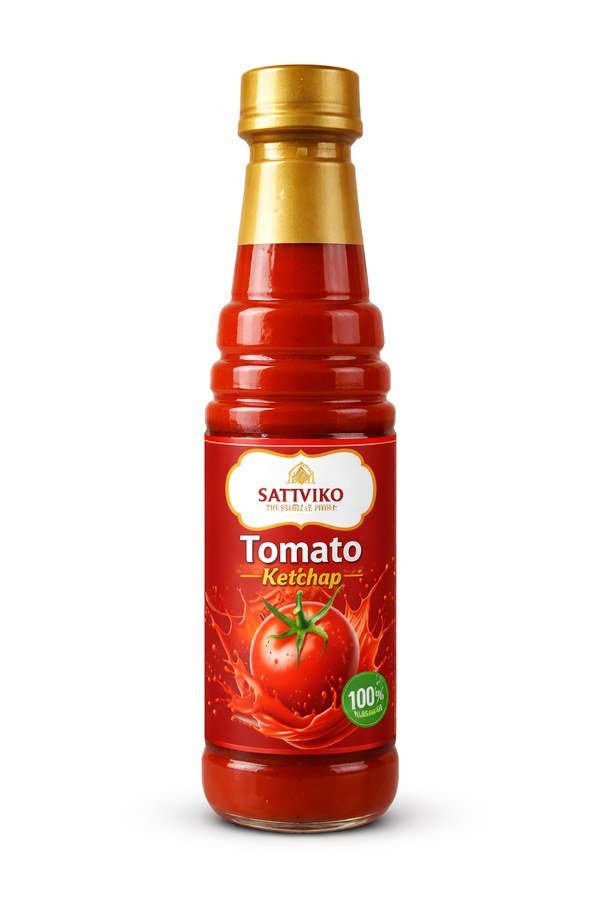 Sattviko Tomato Ketchup bottle