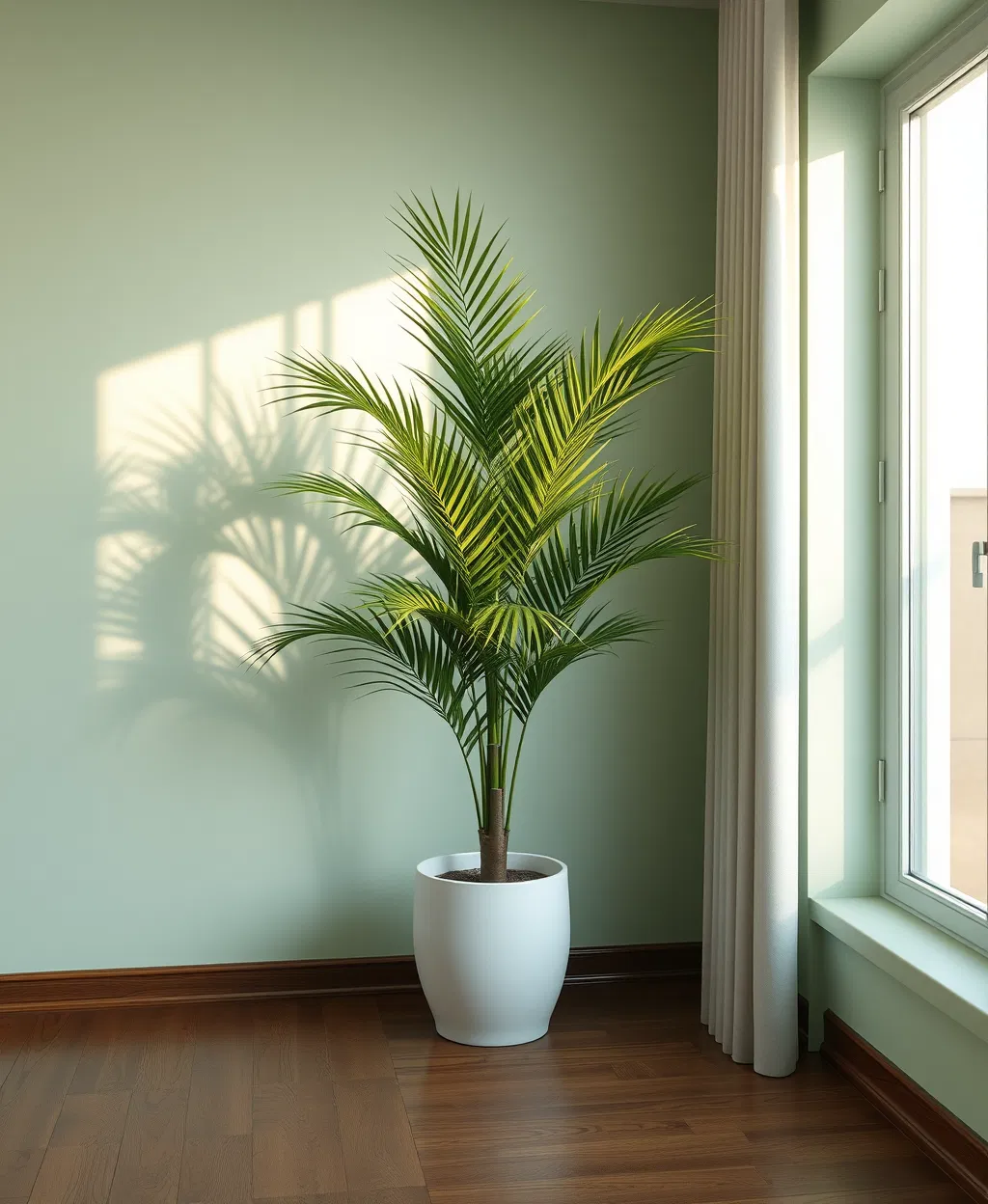 Green Palm Plant